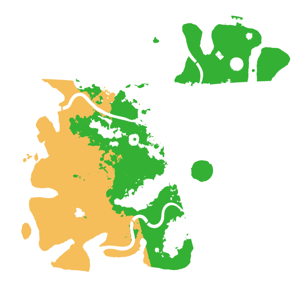 Biome Rust Map: Procedural Map, Size: 4000, Seed: 2012928432