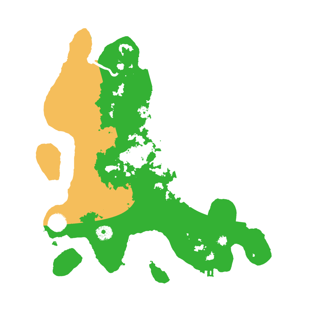 Biome Rust Map: Procedural Map, Size: 3000, Seed: 49813
