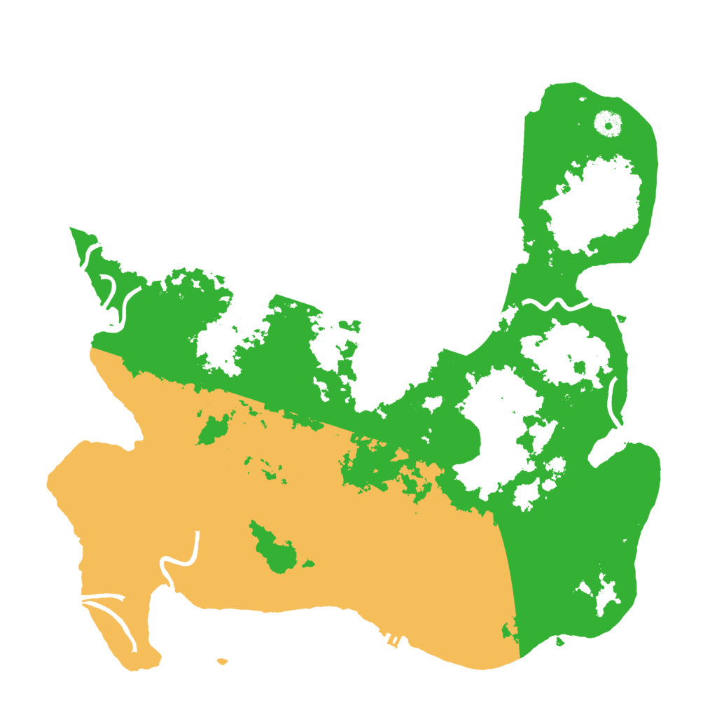 Biome Rust Map: Procedural Map, Size: 4000, Seed: 385123890