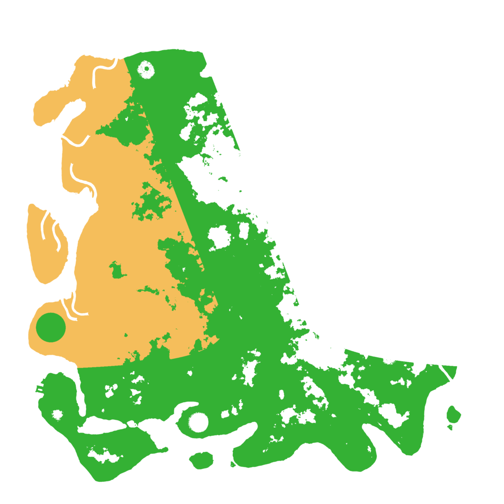 Biome Rust Map: Procedural Map, Size: 4500, Seed: 74864297