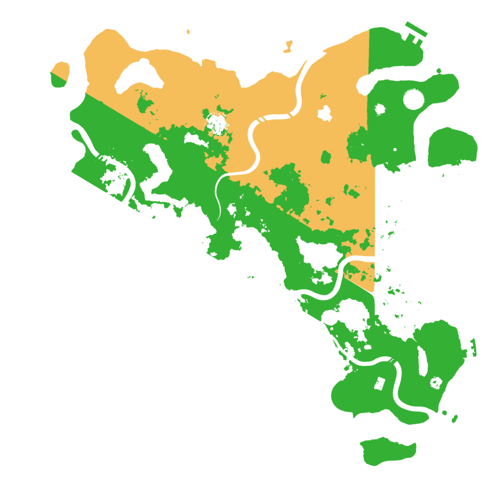 Biome Rust Map: Procedural Map, Size: 4250, Seed: 1674844790