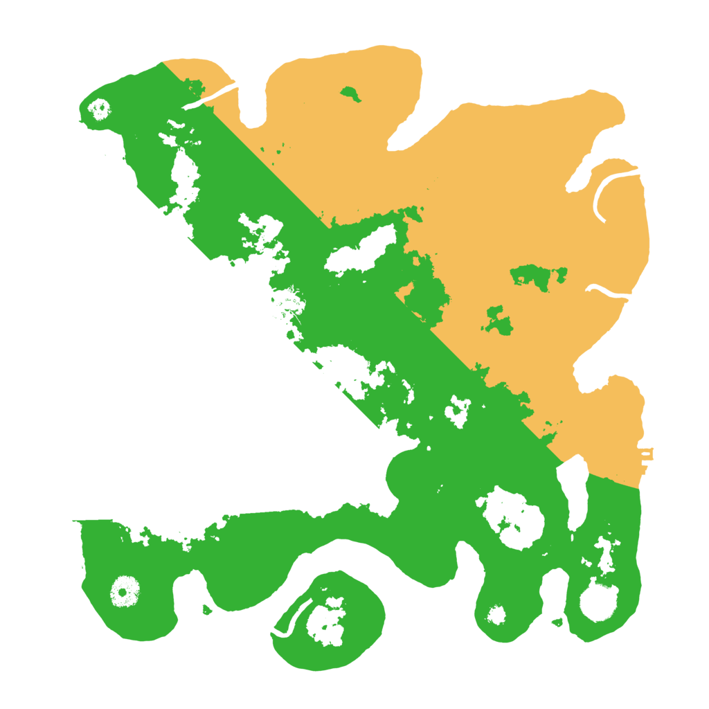 Biome Rust Map: Procedural Map, Size: 3500, Seed: 1059676851