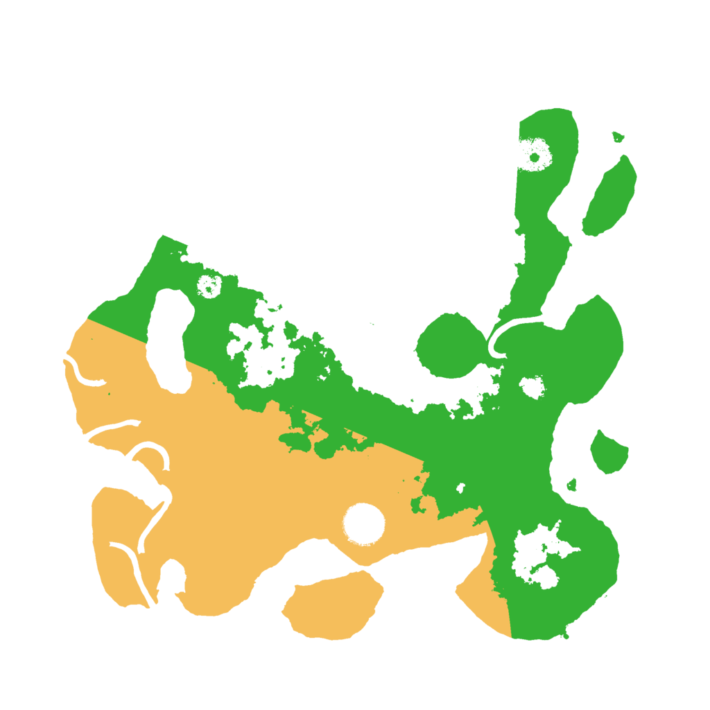 Biome Rust Map: Procedural Map, Size: 3000, Seed: 5849054