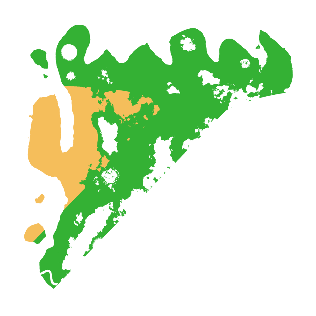 Biome Rust Map: Procedural Map, Size: 3500, Seed: 1125250