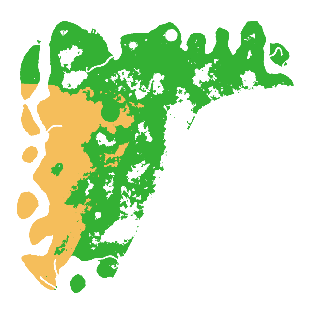 Biome Rust Map: Procedural Map, Size: 4500, Seed: 1181759716