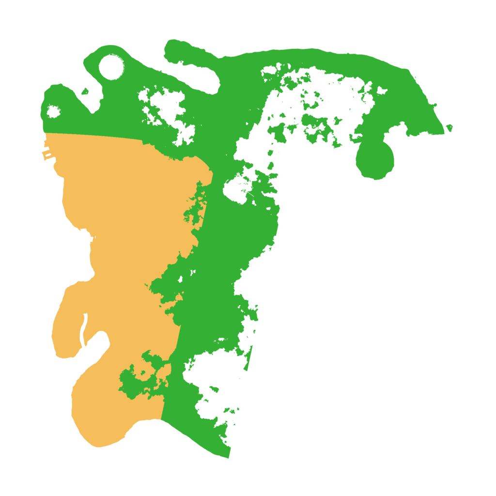 Biome Rust Map: Procedural Map, Size: 3500, Seed: 657947713