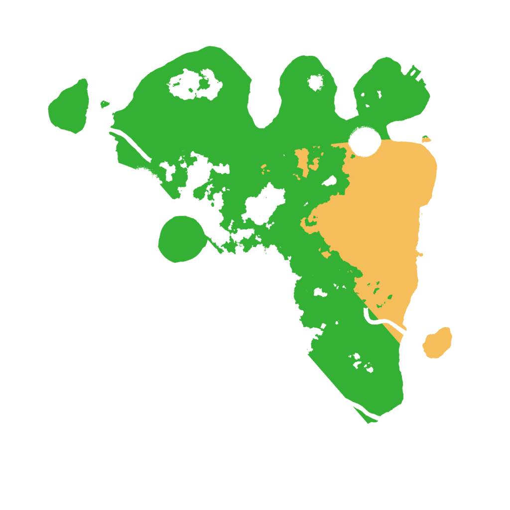 Biome Rust Map: Procedural Map, Size: 3000, Seed: 66449608
