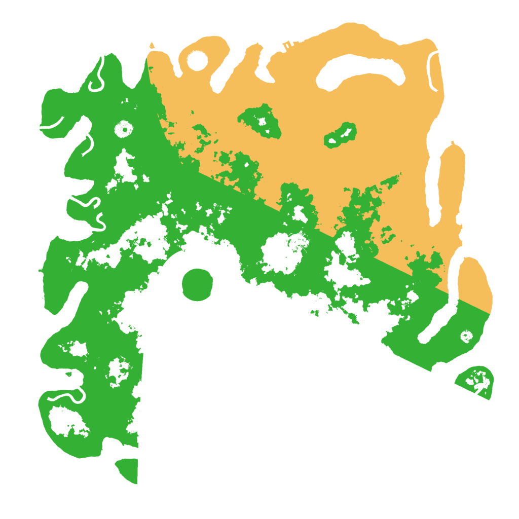 Biome Rust Map: Procedural Map, Size: 4500, Seed: 684478610