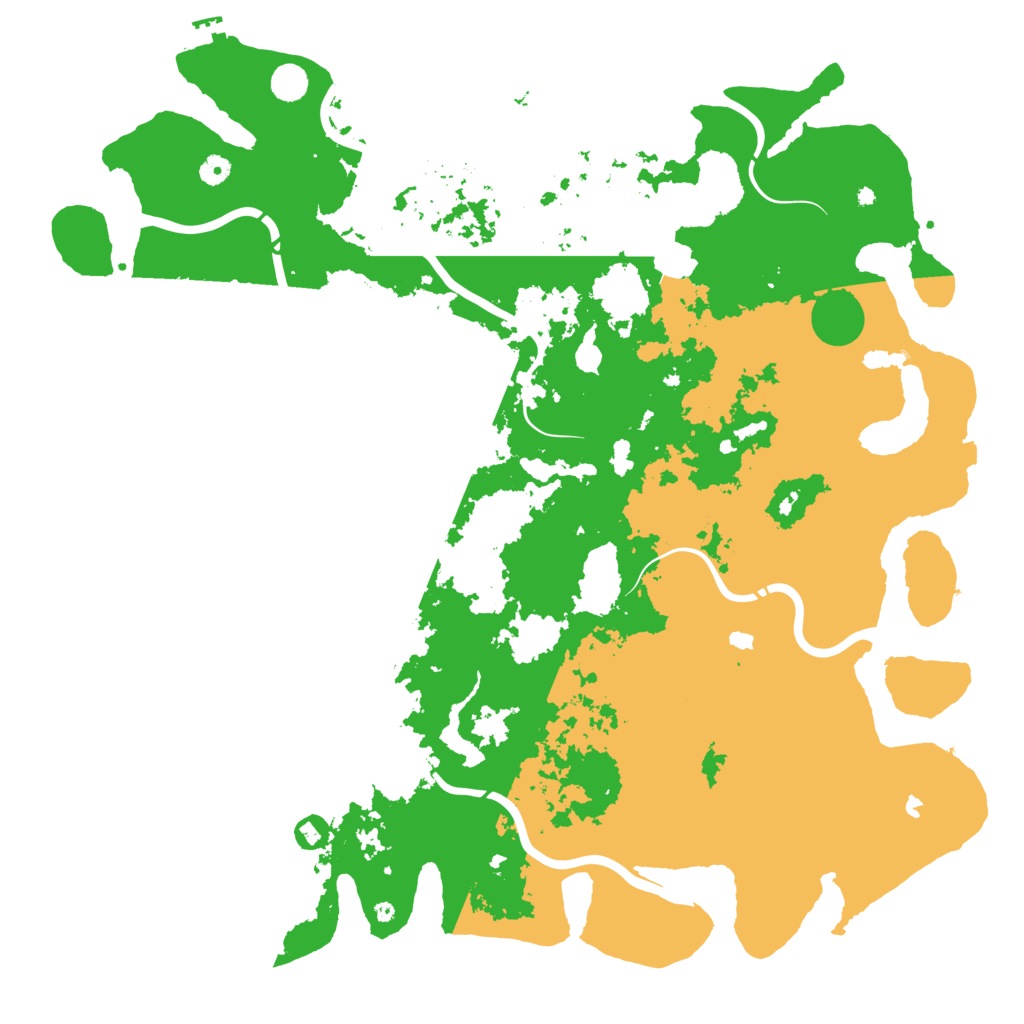 Biome Rust Map: Procedural Map, Size: 5120, Seed: 12345