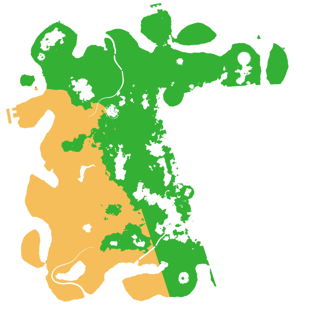 Biome Rust Map: Procedural Map, Size: 4250, Seed: 726079941