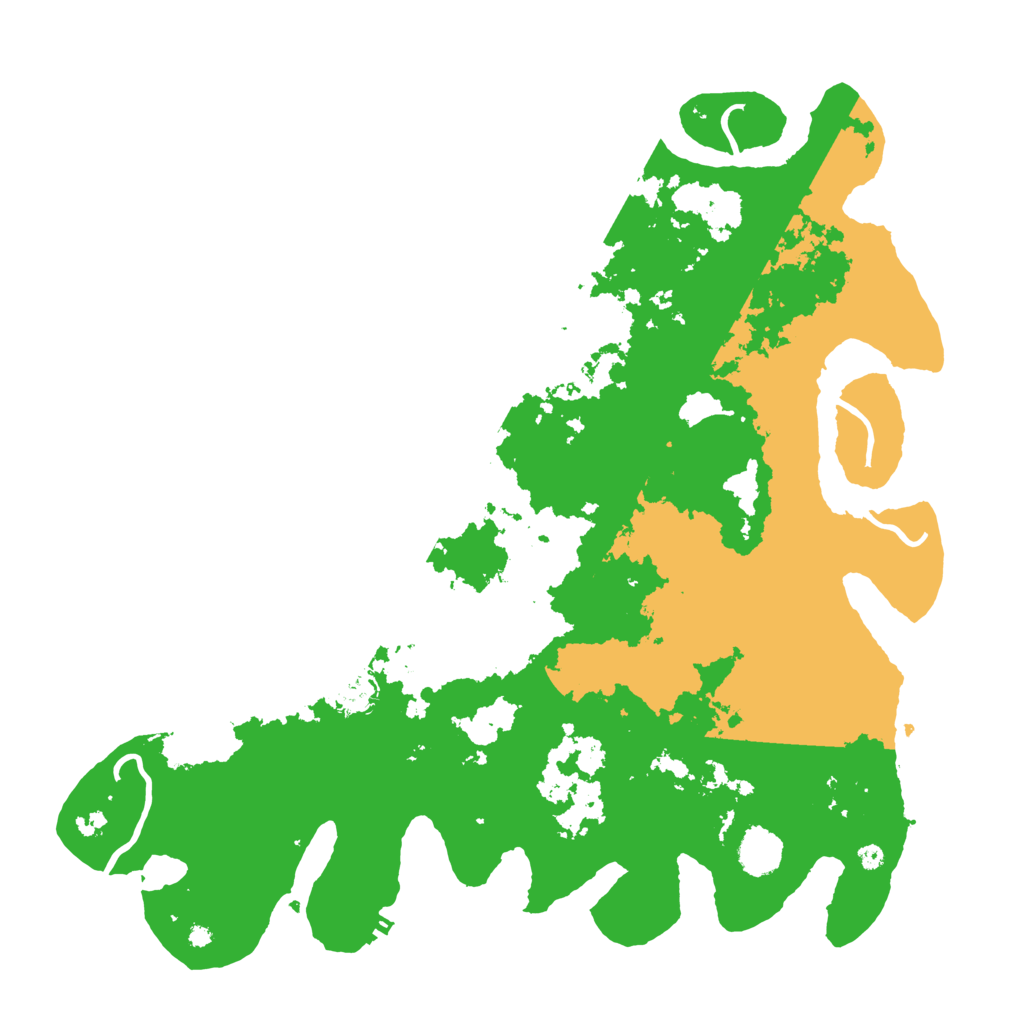 Biome Rust Map: Procedural Map, Size: 4250, Seed: 808360790