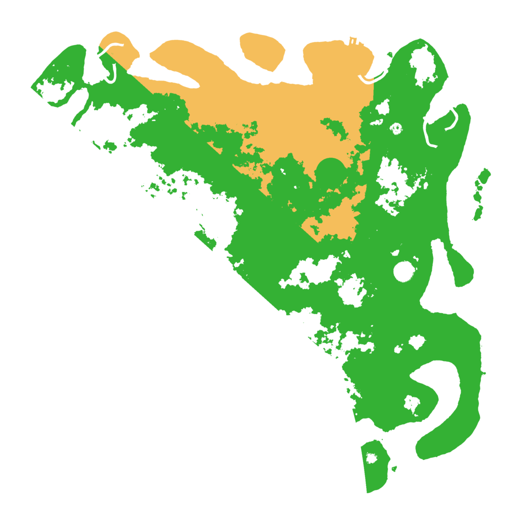 Biome Rust Map: Procedural Map, Size: 4500, Seed: 1075270391