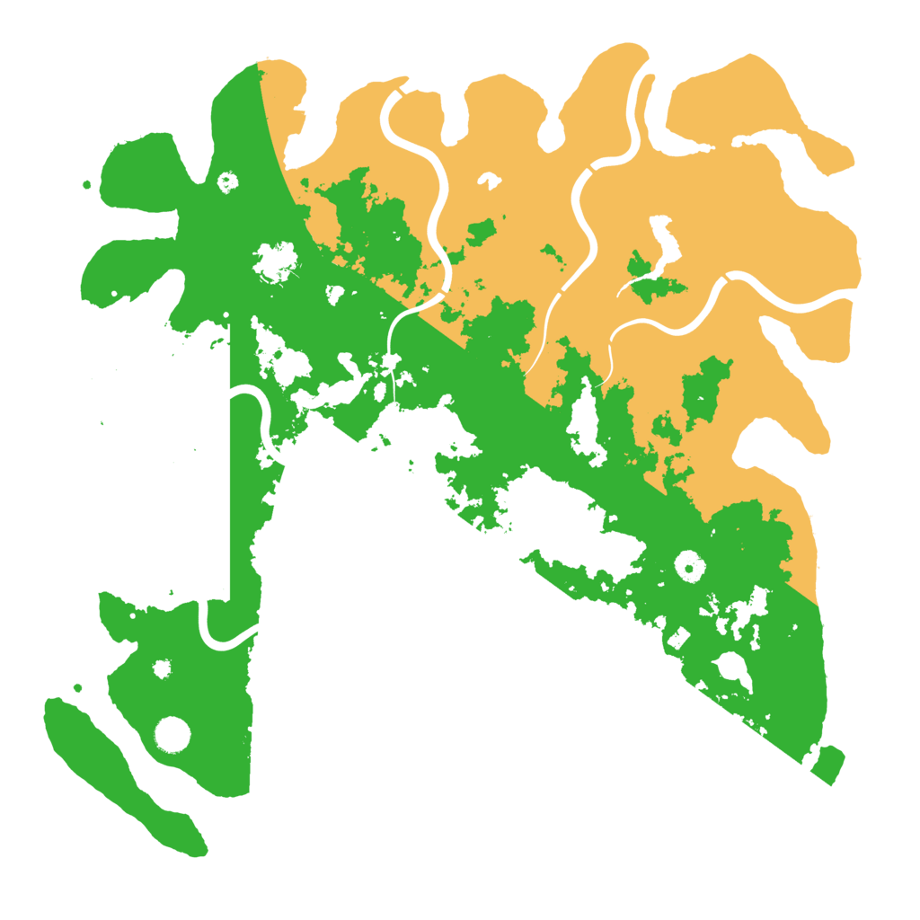 Biome Rust Map: Procedural Map, Size: 4500, Seed: 1699064048