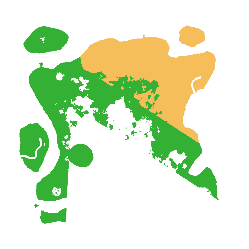 Biome Rust Map: Procedural Map, Size: 2900, Seed: 3456609