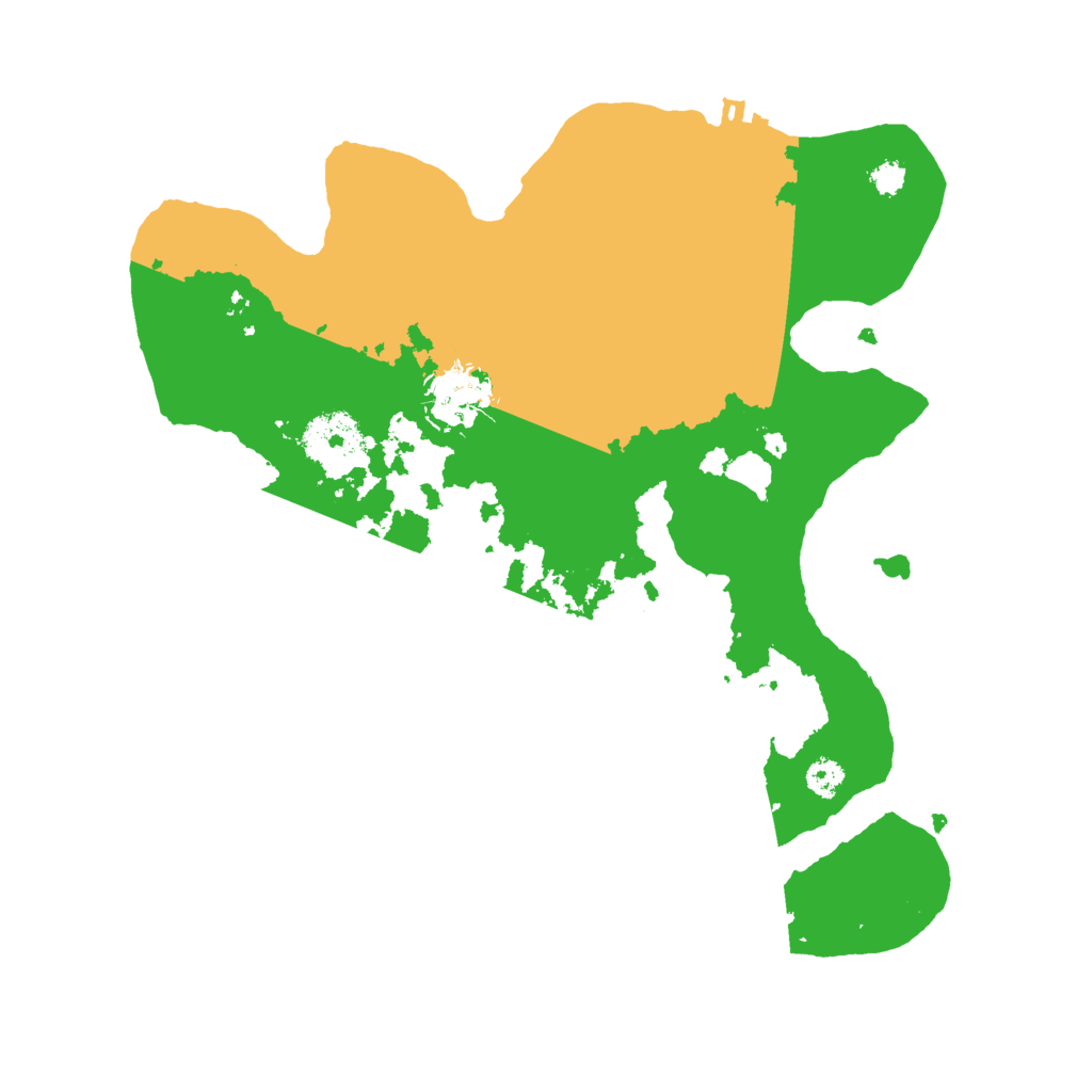 Biome Rust Map: Procedural Map, Size: 3000, Seed: 26981