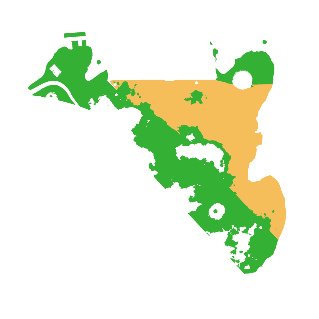 Biome Rust Map: Procedural Map, Size: 3000, Seed: 889972047