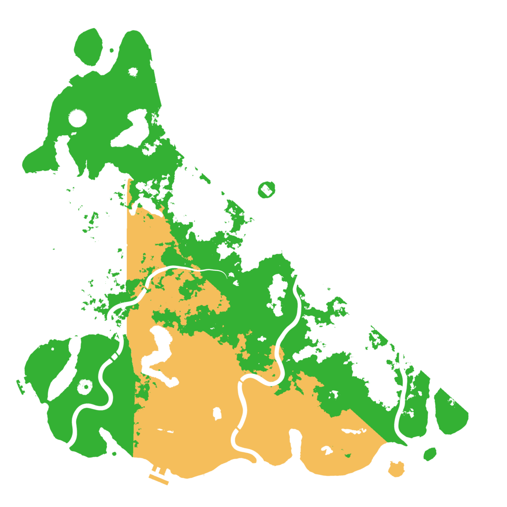 Biome Rust Map: Procedural Map, Size: 5000, Seed: 9040
