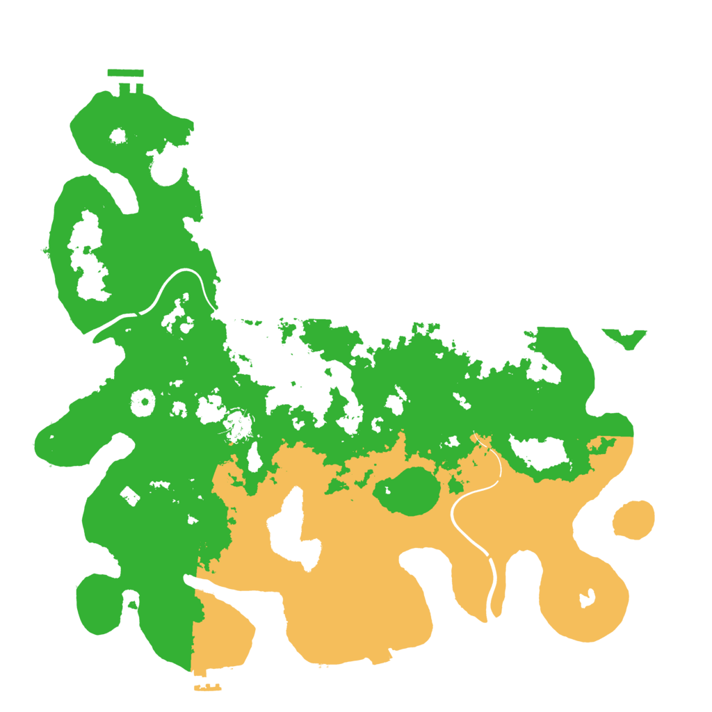Biome Rust Map: Procedural Map, Size: 4000, Seed: 5385