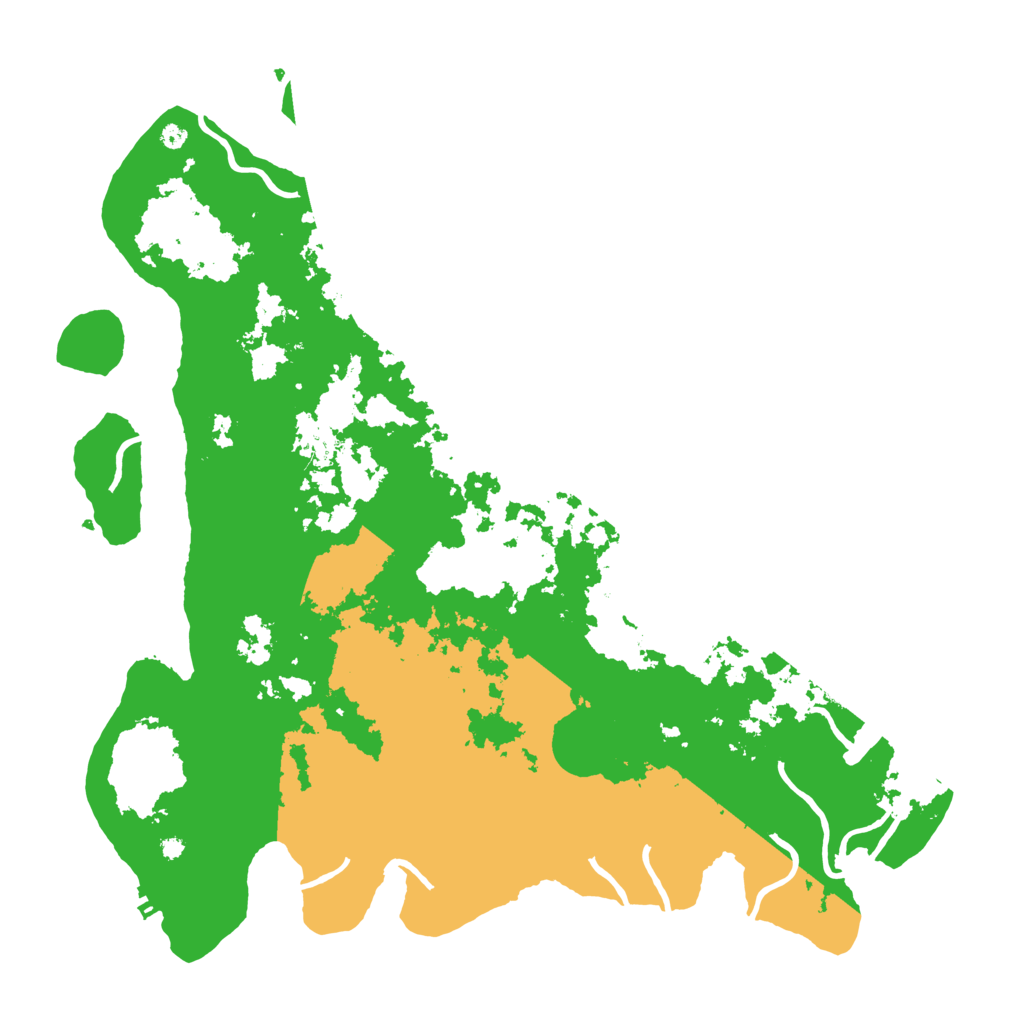 Biome Rust Map: Procedural Map, Size: 4250, Seed: 17241661
