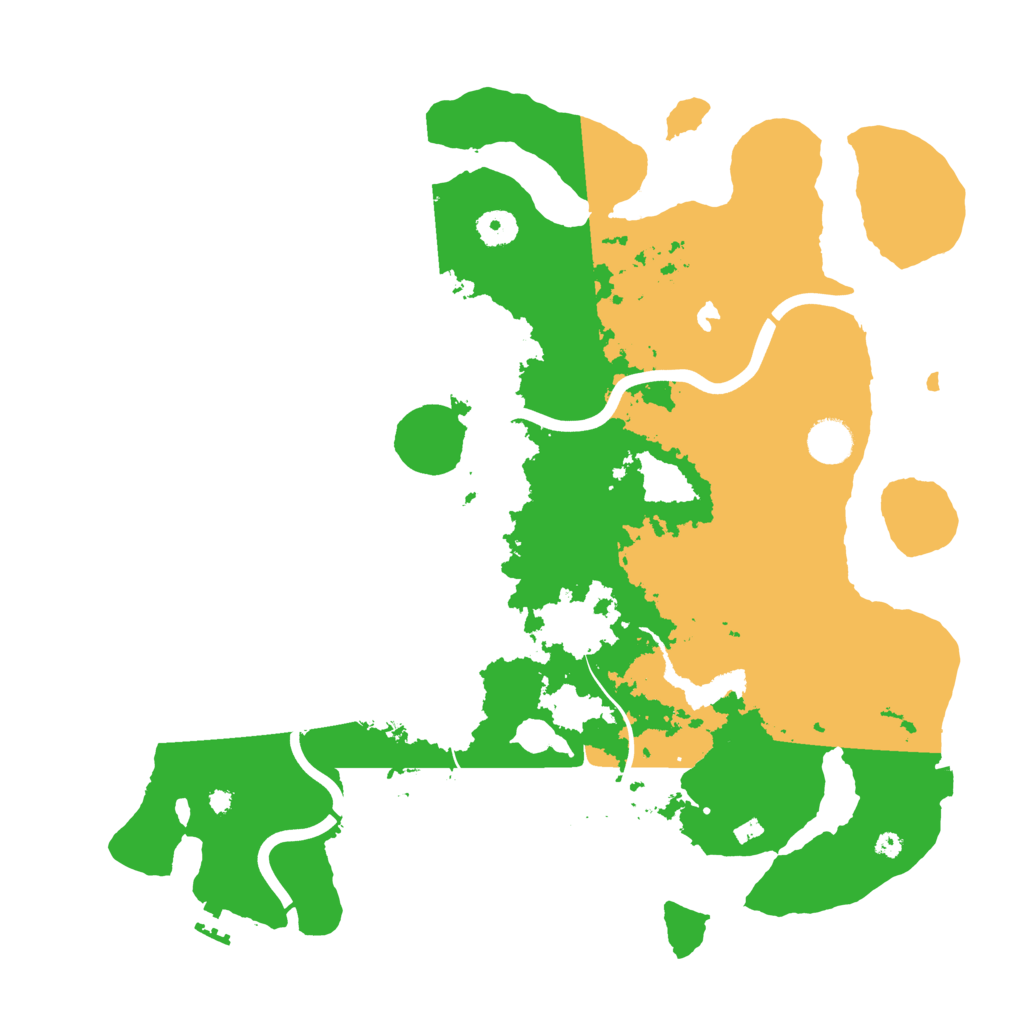 Biome Rust Map: Procedural Map, Size: 4000, Seed: 773101672