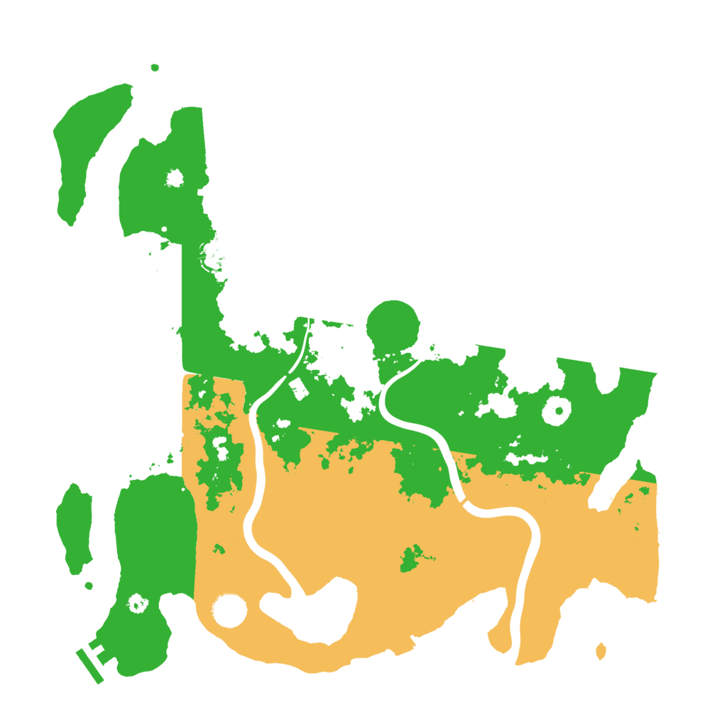 Biome Rust Map: Procedural Map, Size: 3750, Seed: 137190204