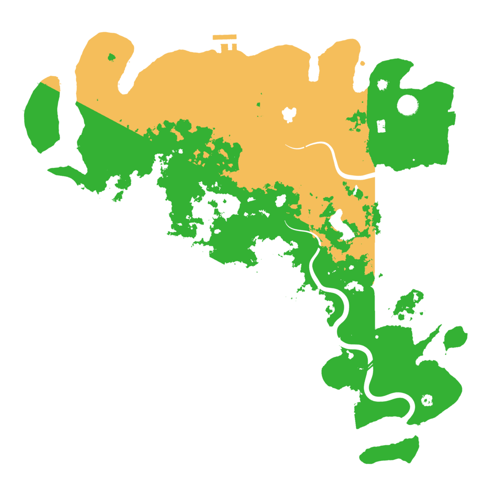 Biome Rust Map: Procedural Map, Size: 4250, Seed: 87106217