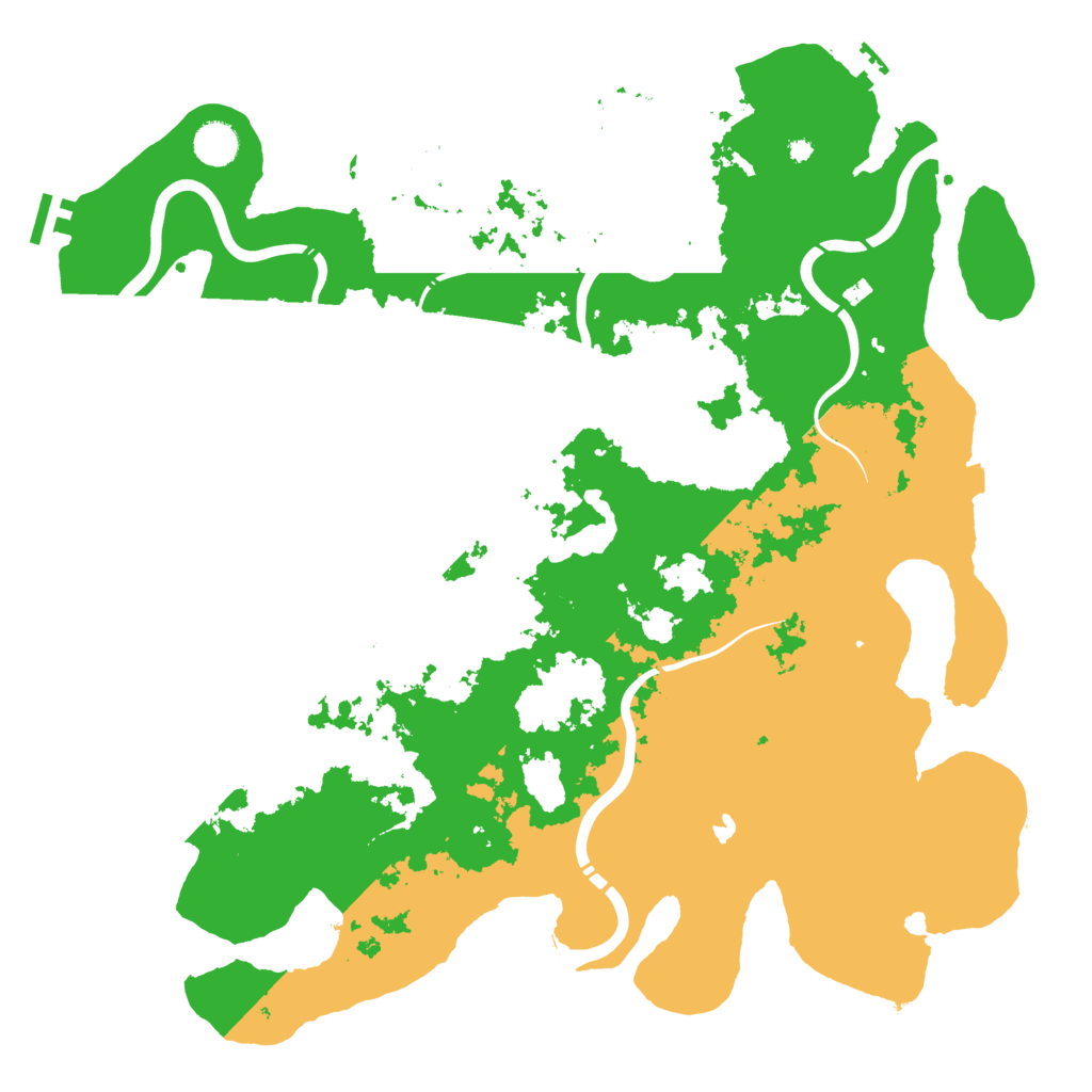 Biome Rust Map: Procedural Map, Size: 4300, Seed: 1924084229