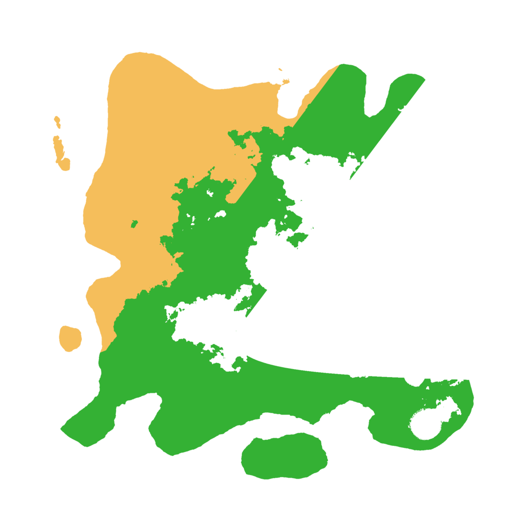 Biome Rust Map: Barren, Size: 3000, Seed: 721627634