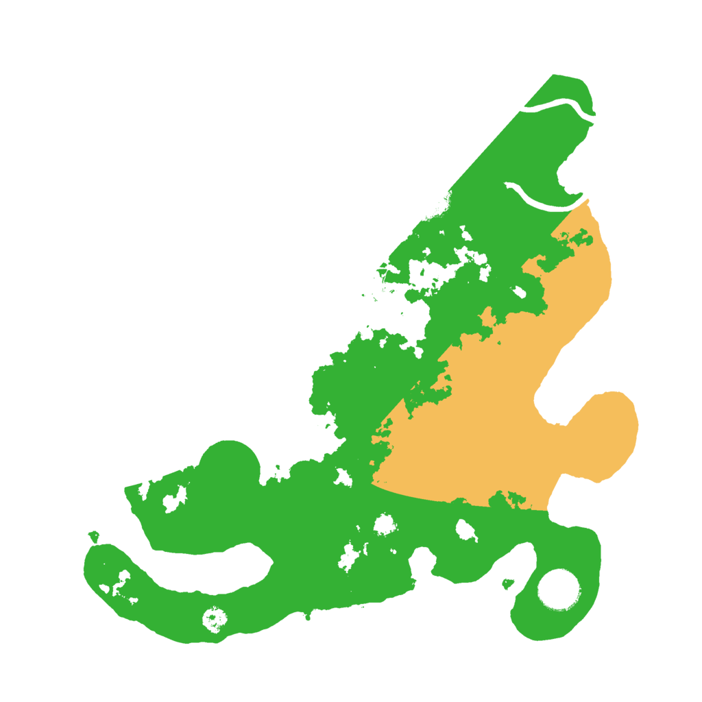 Biome Rust Map: Procedural Map, Size: 3000, Seed: 1623253