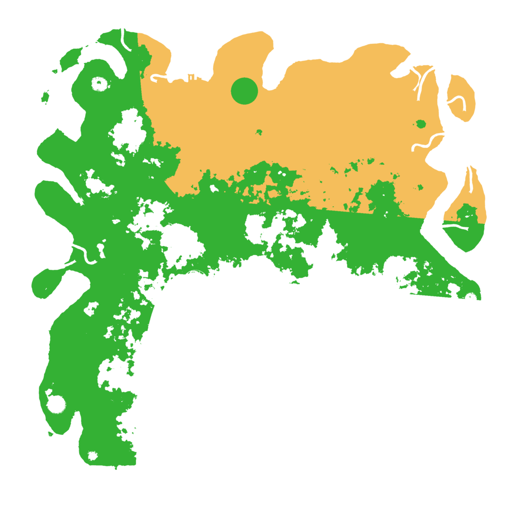 Biome Rust Map: Procedural Map, Size: 5000, Seed: 6393850