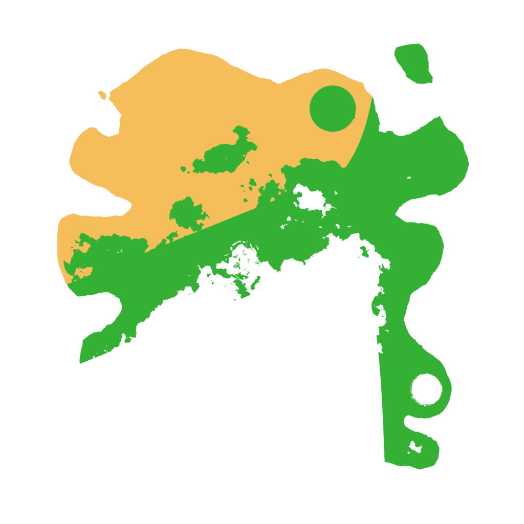 Biome Rust Map: Barren, Size: 3000, Seed: 1458212247