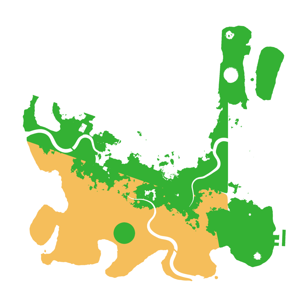 Biome Rust Map: Procedural Map, Size: 3750, Seed: 50310566