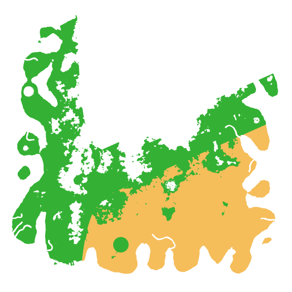 Biome Rust Map: Procedural Map, Size: 5000, Seed: 987321