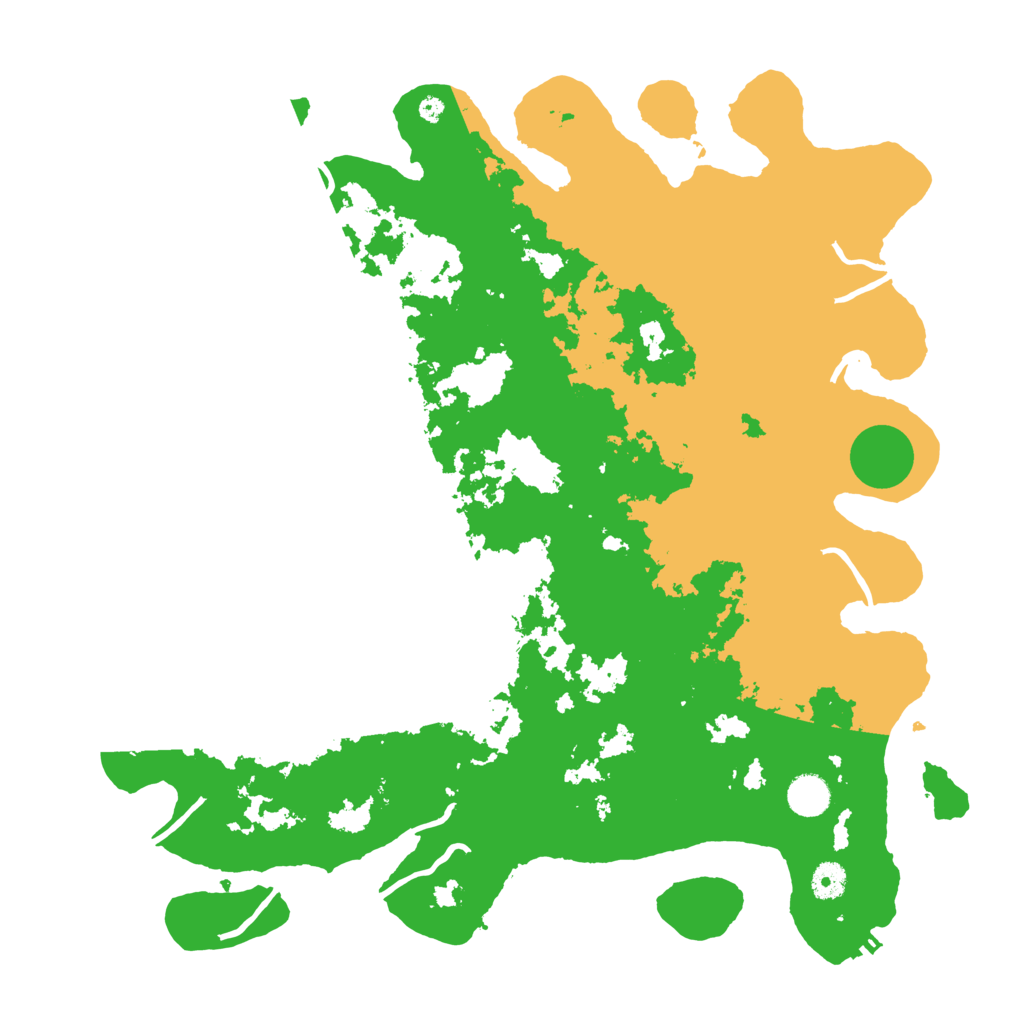 Biome Rust Map: Procedural Map, Size: 4250, Seed: 951859539