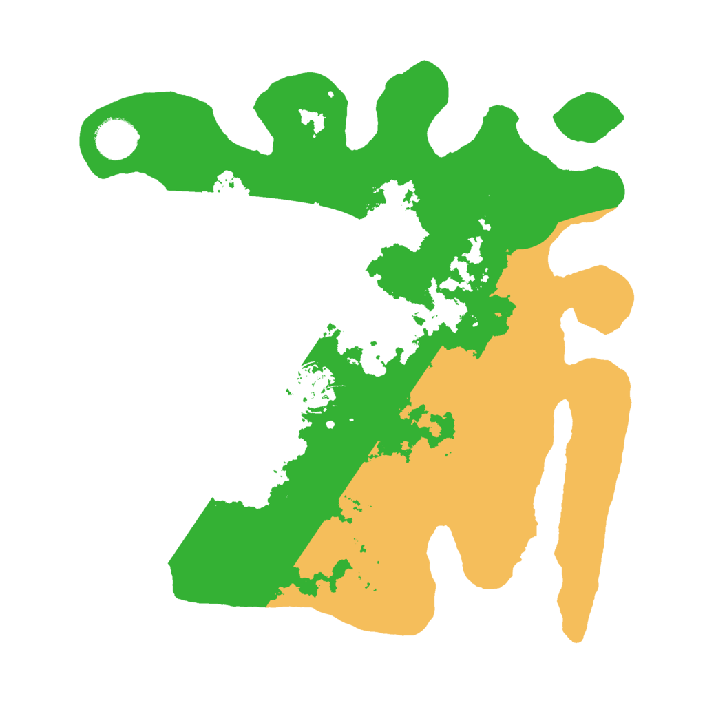 Biome Rust Map: Barren, Size: 3000, Seed: 24881