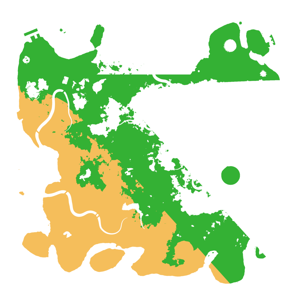Biome Rust Map: Procedural Map, Size: 4250, Seed: 491402134
