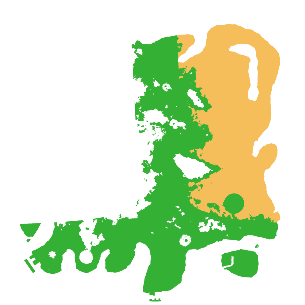 Biome Rust Map: Procedural Map, Size: 4000, Seed: 1989430410