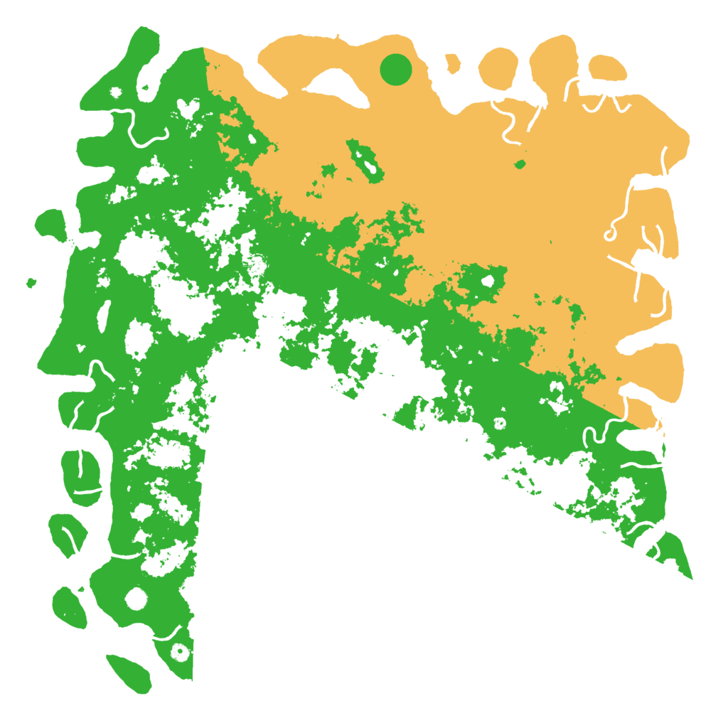 Biome Rust Map: Procedural Map, Size: 6000, Seed: 272662612