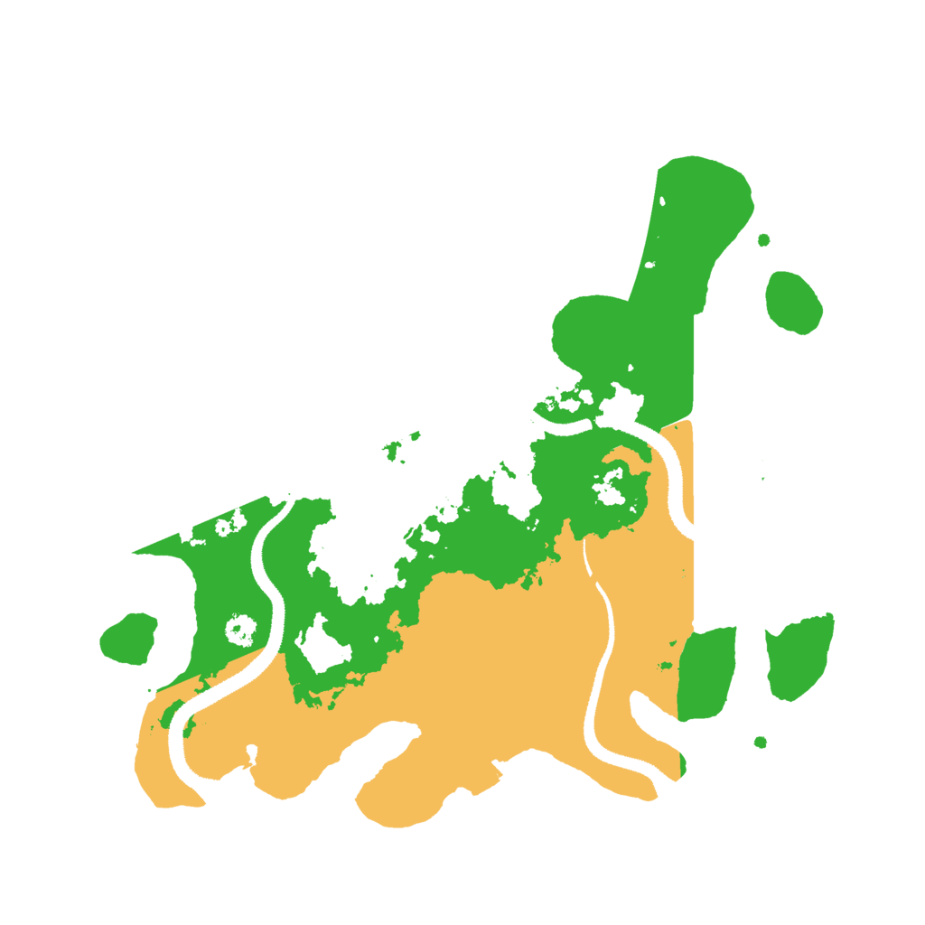 Biome Rust Map: Procedural Map, Size: 3000, Seed: 836317692