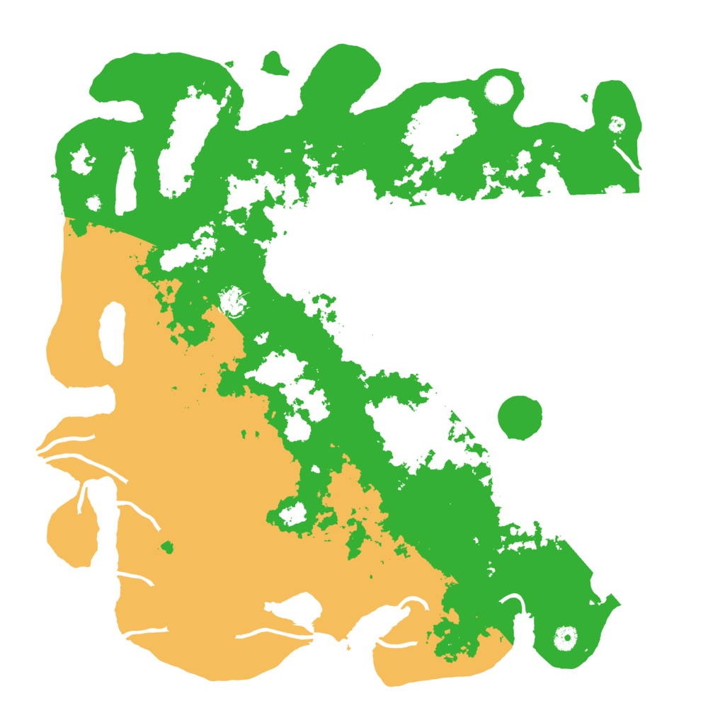Biome Rust Map: Procedural Map, Size: 4500, Seed: 2054790094