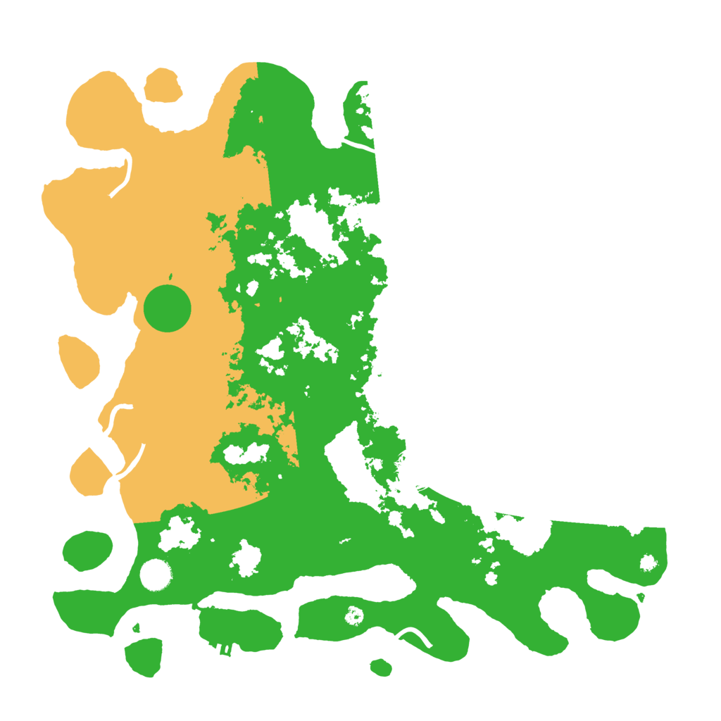 Biome Rust Map: Procedural Map, Size: 4000, Seed: 33567244