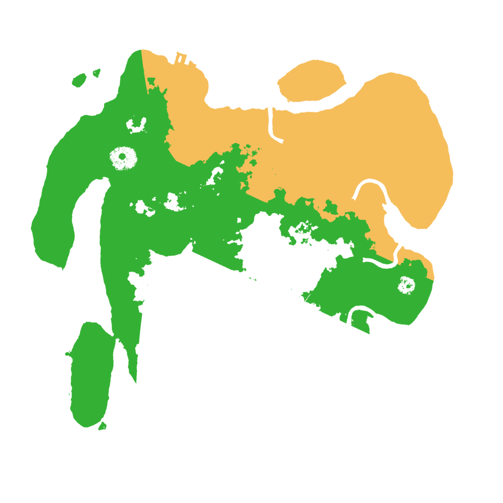 Biome Rust Map: Procedural Map, Size: 3000, Seed: 1720125728