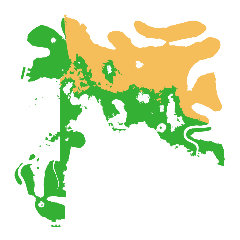 Biome Rust Map: Procedural Map, Size: 4000, Seed: 56231