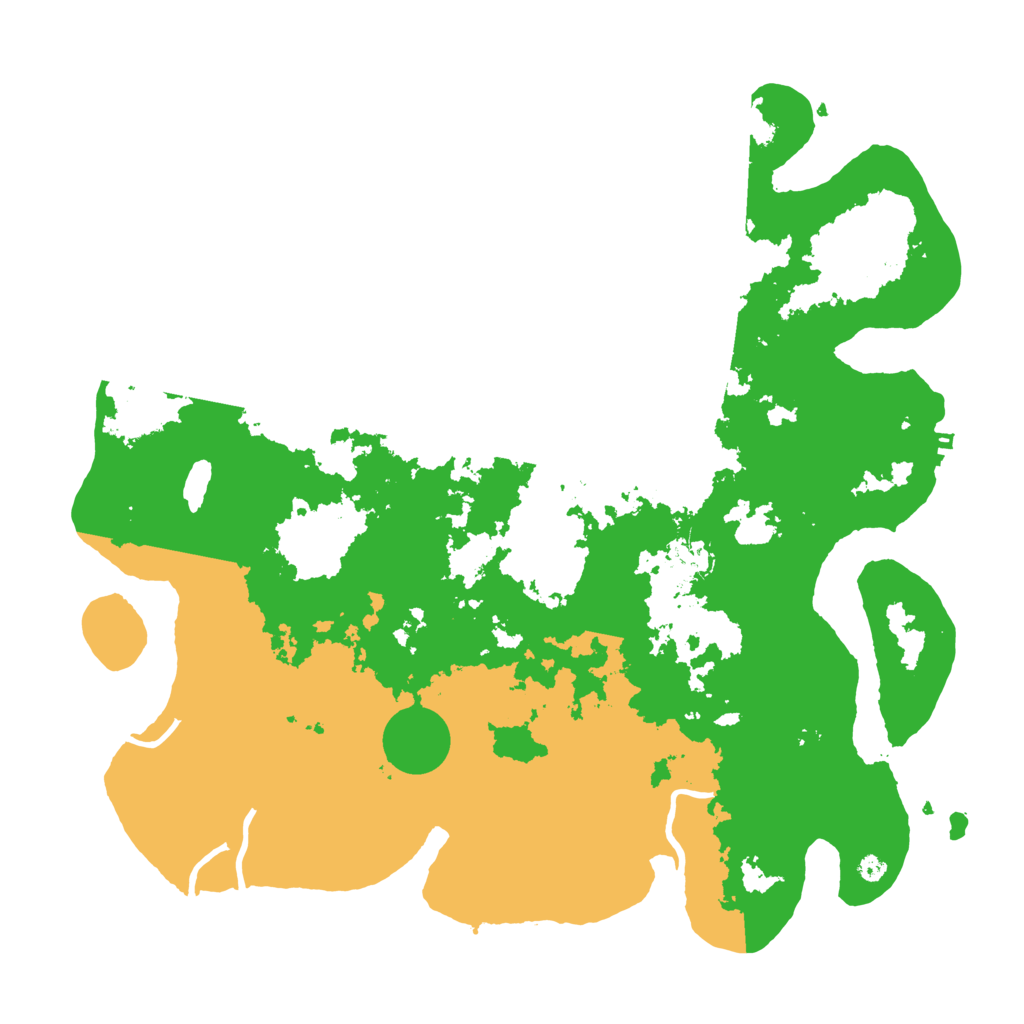 Biome Rust Map: Procedural Map, Size: 4000, Seed: 1699708607