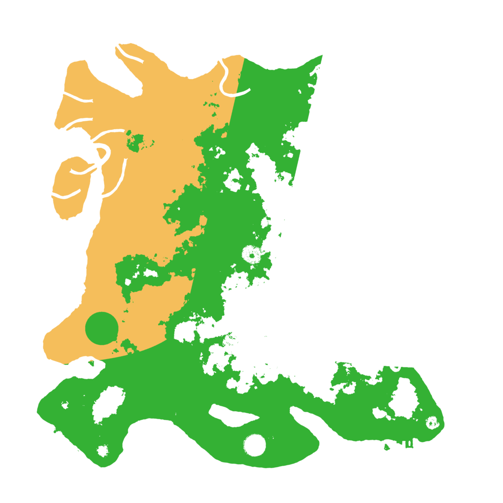 Biome Rust Map: Procedural Map, Size: 4000, Seed: 2007636252