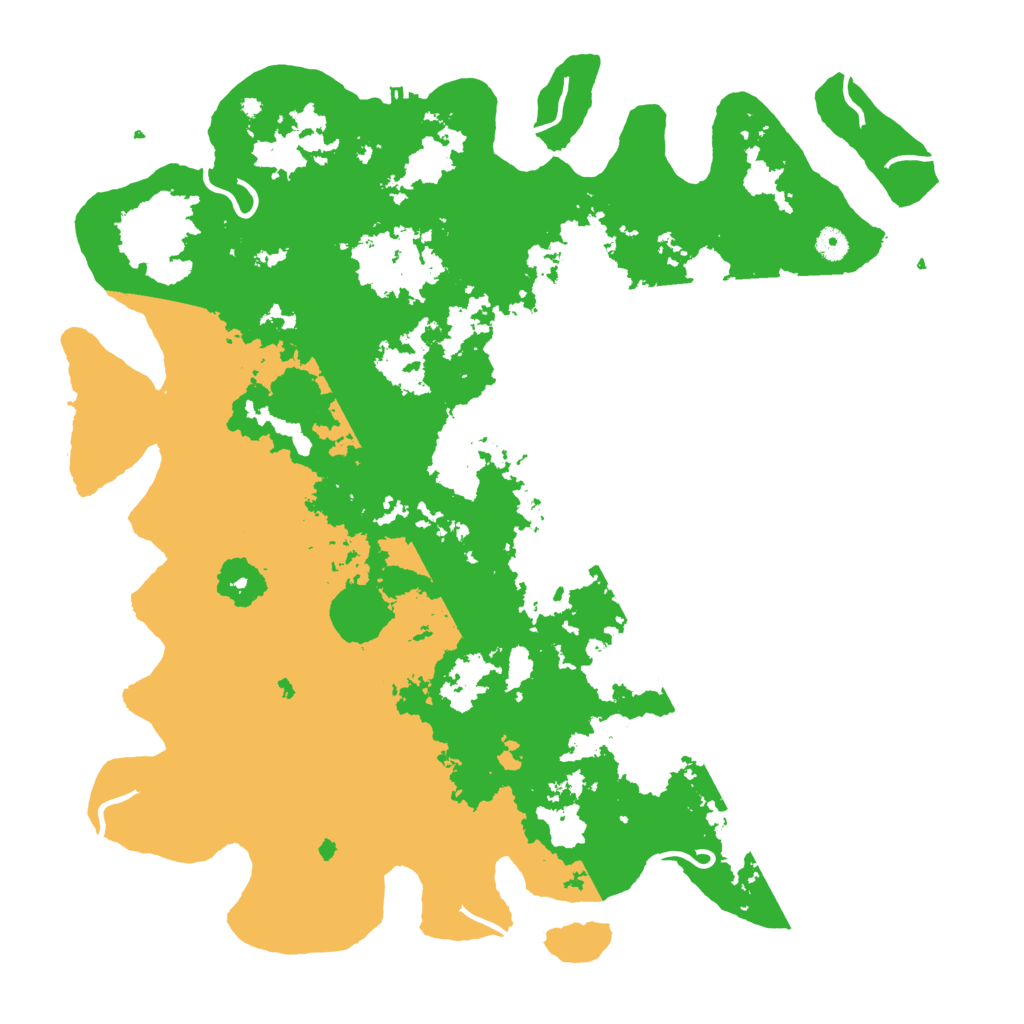 Biome Rust Map: Procedural Map, Size: 4800, Seed: 13337212