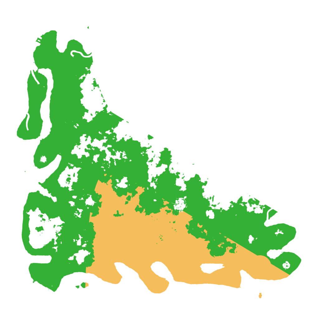 Biome Rust Map: Procedural Map, Size: 4500, Seed: 312432