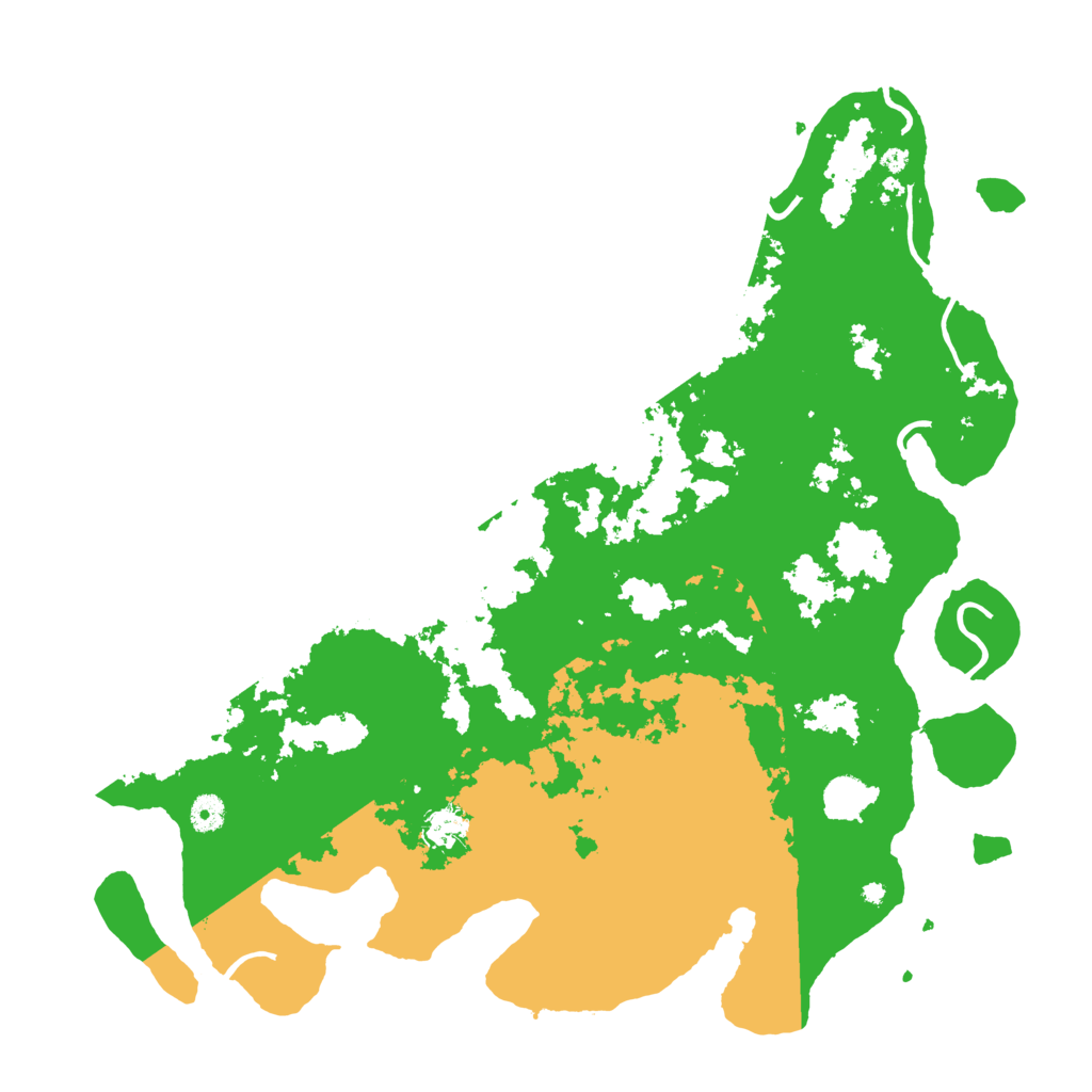 Biome Rust Map: Procedural Map, Size: 4500, Seed: 456456