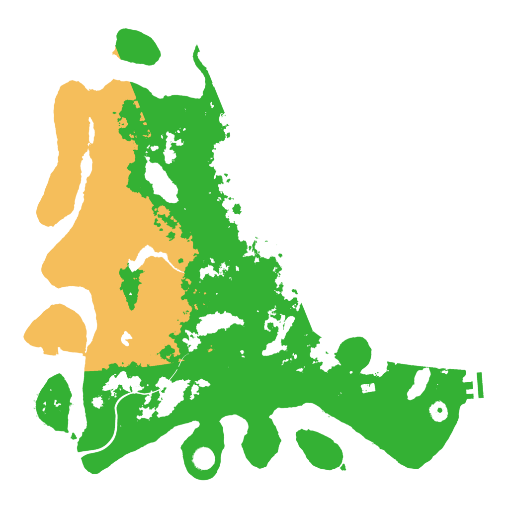 Biome Rust Map: Procedural Map, Size: 4000, Seed: 221476824
