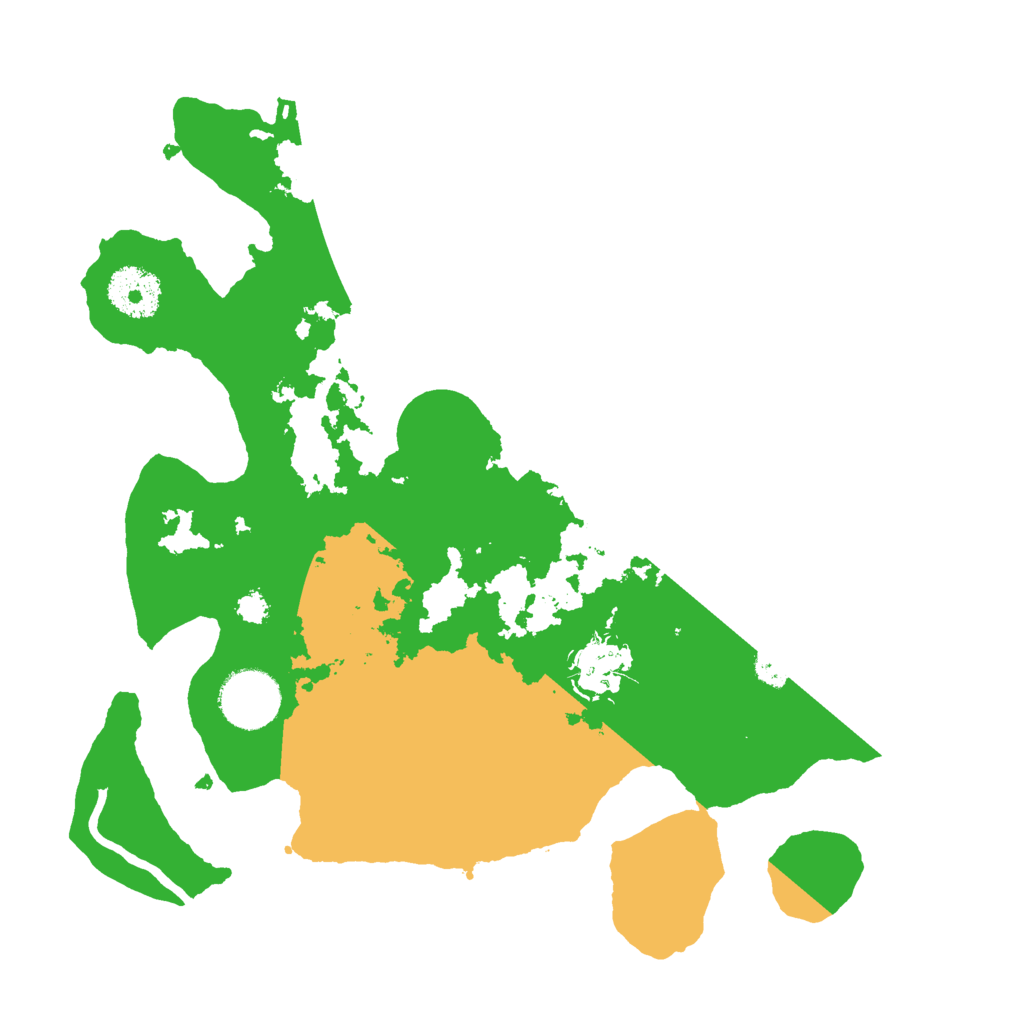 Biome Rust Map: Procedural Map, Size: 3000, Seed: 766975204